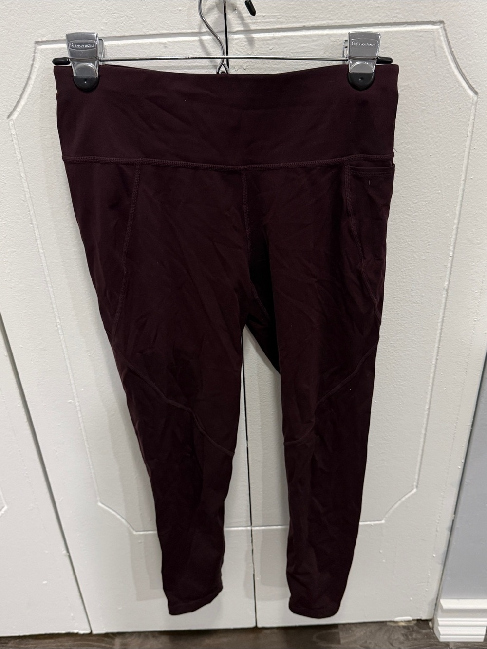 Sweaty Betty Maroon Power 7/8 Workout Leggings